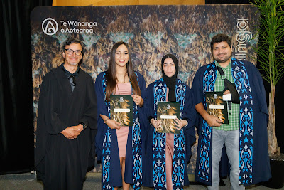 Ceremony photo from the TWoA Tainui 2023 Graduations (Ceremony 2 - Wednesday Afternoon), held at Hamilton Boys High School, Hamilton, Waikato, New Zealand on Wednesday, 19 April 2023. Photo: Mike Walen / KeyImagery Photography. Copyright: © Te Wananga o Aotearoa.