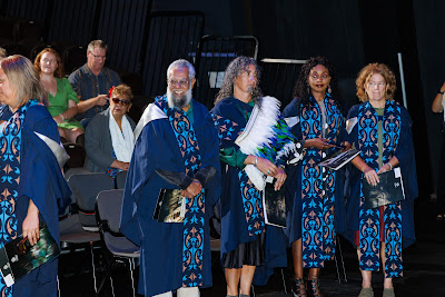 Photo from Ceremony 1 of the TWoA Tāmaki Makaurau 2025 Graduations (March 2025) held at the Mangere Arts Centre in Auckland, New Zealand on Wednesday, 12 March, 2025. Photo by Mike Walen / KeyImagery Photography. Copyright: © 2025 Te Wānanga o Aotearoa.