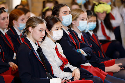 Photo from Waikato Diocesan House Singing 2022, held at Waikato Diocesan, Hamilton, New Zealand on Friday, 2 July, 2022. Photo: Mike Walen / KeyImagery Photography. Copyright: © Waikato Diocesan School for Girls.