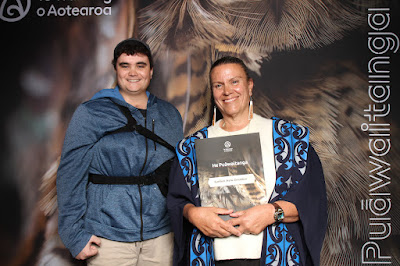 Photo from the TWoA Waiariki 2025 Graduation (Ōpōtiki) held at the De Luxe Theatre in Ōpōtiki, Bay of Plenty, New Zealand on Friday, 23 May, 2025. Photo: InstaBooth by KeyImagery Photography. Copyright: © 2025 Te Wānanga o Aotearoa.