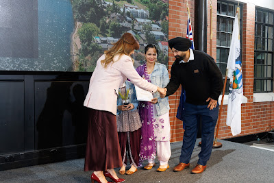 Photo from the HCC NZ Citizenship Ceremony 1 (Morning) held at The Atrium, Wintec/Te Pukenga, Hamilton, Waikato, New Zealand at 10:00am on Monday, 12 August, 2024. Photo: Mike Walen / KeyImagery Photography. Copyright: © Hamilton City Council.