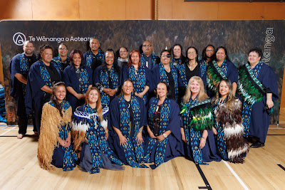Studio photo from the TWoA Tainui 2023 Graduations (Ceremony 2 - Wednesday Afternoon), held at Hamilton Boys High School, Hamilton, Waikato, New Zealand on Wednesday, 19 April 2023. Photo: Mike Walen / KeyImagery Photography. Copyright: © Te Wananga o Aotearoa.