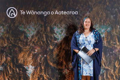 Studio photo from the TWoA Tainui 2023 Graduations (Ceremony 2 - Wednesday Afternoon), held at Hamilton Boys High School, Hamilton, Waikato, New Zealand on Wednesday, 19 April 2023. Photo: Mike Walen / KeyImagery Photography. Copyright: © Te Wananga o Aotearoa.