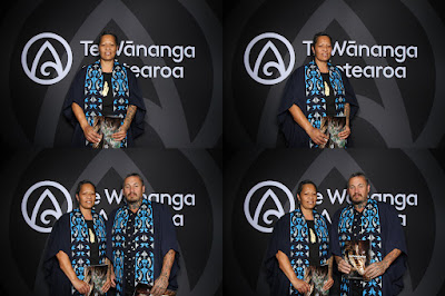 Booth photo from the TWoA Te Tai Tokerau (Kaitaia) 2025 Graduation held at Te Kura Kaupapa Maori o Pukemiro in Kaitaia, Northland, New Zealand on Monday, 14 April, 2025. Photo by InstaBooth / KeyImagery Photography. Copyright: © 2025 Te Wānanga o Aotearoa.
