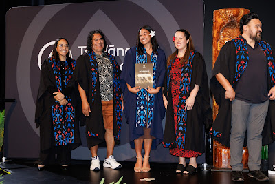 Photo from Ceremony 1 of the TWoA Tāmaki Makaurau 2025 Graduations (May 2025) held at the Mangere Arts Centre in Auckland, New Zealand on Monday, 26 May, 2025. Photo by Mike Walen / KeyImagery Photography. Copyright: © 2025 Te Wānanga o Aotearoa.