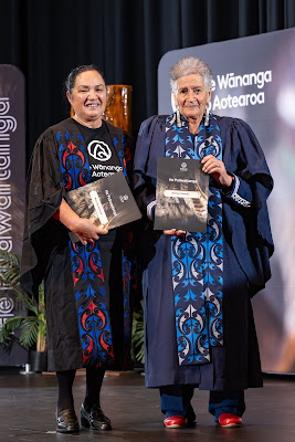 Photo from the TWoA Whirikoka 2024 Graduation (Gisborne), held at the War Memorial Theatre, Gisborne, East Coast, New Zealand on Wednesday, 16 April, 2025. Photo by Alick Saunders for KeyImagery Photography. Copyright: © 2025 Te Wānanga o Aotearoa.