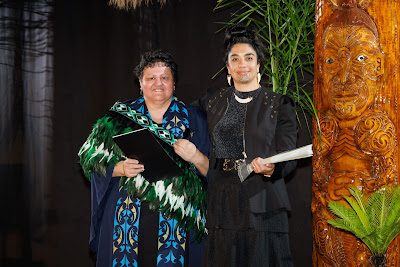 Ceremony photo from the TWoA Tainui 2023 Graduations (Ceremony 2 - Wednesday Afternoon), held at Hamilton Boys High School, Hamilton, Waikato, New Zealand on Wednesday, 19 April 2023. Photo: Mike Walen / KeyImagery Photography. Copyright: © Te Wananga o Aotearoa.