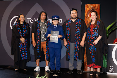 Photo from Ceremony 1 of the TWoA Tāmaki Makaurau 2025 Graduations (May 2025) held at the Mangere Arts Centre in Auckland, New Zealand on Monday, 26 May, 2025. Photo by Mike Walen / KeyImagery Photography. Copyright: © 2025 Te Wānanga o Aotearoa.
