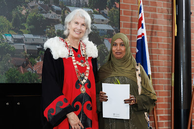 Photo from the HCC NZ Citizenship Ceremony 1 (Morning) held at The Atrium, Wintec/Te Pukenga, Hamilton, Waikato, New Zealand at 10:00am on Monday, 15 April, 2024. Photo: Mike Walen / KeyImagery Photography. Copyright: © Hamilton City Council.