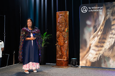 Photo from the TWoA Tainui 2025 Graduations (Ceremony 1 @ 10am) held at Claudelands Event Centre in Hamilton, Waikato, New Zealand on Tuesday, 29 April, 2025. Photography by Mike Walen / KeyImagery Photography. Copyright: © 2025 Te Wānanga o Aotearoa.