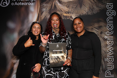 Photo from the TWoA Waiariki 2025 Graduation (Ōpōtiki) held at the De Luxe Theatre in Ōpōtiki, Bay of Plenty, New Zealand on Friday, 23 May, 2025. Photo: InstaBooth by KeyImagery Photography. Copyright: © 2025 Te Wānanga o Aotearoa.
