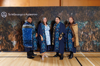 Studio photo from the TWoA Tainui 2023 Graduations (Ceremony 2 - Wednesday Afternoon), held at Hamilton Boys High School, Hamilton, Waikato, New Zealand on Wednesday, 19 April 2023. Photo: Mike Walen / KeyImagery Photography. Copyright: © Te Wananga o Aotearoa.