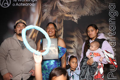 Photo from the TWoA Waiariki 2025 Graduation (Ōpōtiki) held at the De Luxe Theatre in Ōpōtiki, Bay of Plenty, New Zealand on Friday, 23 May, 2025. Photo: InstaBooth by KeyImagery Photography. Copyright: © 2025 Te Wānanga o Aotearoa.