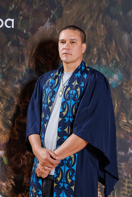 Studio photo from the TWoA Tainui 2023 Graduations (Ceremony 2 - Wednesday Afternoon), held at Hamilton Boys High School, Hamilton, Waikato, New Zealand on Wednesday, 19 April 2023. Photo: Mike Walen / KeyImagery Photography. Copyright: © Te Wananga o Aotearoa.