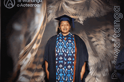Booth photo from the TWoA Tainui 2025 Graduations (Ceremony 3 @ 10am) held at Claudelands Event Centre in Hamilton, Waikato, New Zealand on Wednesday, 30 April, 2025. Photography by InstaBooth / KeyImagery Photography. Copyright: © 2025 Te Wānanga o Aotearoa.