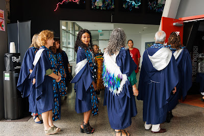 Photo from Ceremony 1 of the TWoA Tāmaki Makaurau 2025 Graduations (March 2025) held at the Mangere Arts Centre in Auckland, New Zealand on Wednesday, 12 March, 2025. Photo by Mike Walen / KeyImagery Photography. Copyright: © 2025 Te Wānanga o Aotearoa.