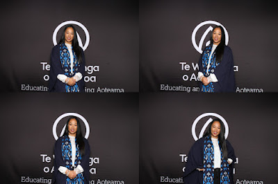 Photo from the TWoA Tāmaki Makaurau 2023 Graduations (Ceremony 5 @ 3pm), held at the Due Drop Events Centre, Manukau, Auckland, New Zealand on Thursday, 8 June, 2023. Photo: InstaBooth by KeyImagery Photography. Copyright: © Te Wānanga o Aotearoa.