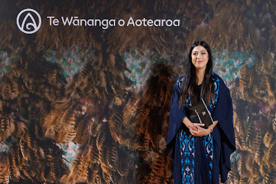 Studio photo from the TWoA Tainui 2023 Graduations (Ceremony 2 - Wednesday Afternoon), held at Hamilton Boys High School, Hamilton, Waikato, New Zealand on Wednesday, 19 April 2023. Photo: Mike Walen / KeyImagery Photography. Copyright: © Te Wananga o Aotearoa.