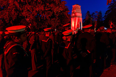 Photo from the Anzac Dawn Parade/Service held at Memorial Park, Hamilton, New Zealand. Taken: Sunday, 25 April 2021. Photo: Mike Walen / KeyImagery Photography. Copyright: © Hamilton City Council.