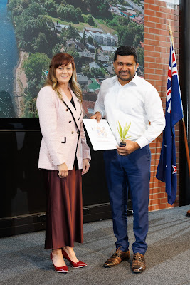 Photo from the HCC NZ Citizenship Ceremony 1 (Morning) held at The Atrium, Wintec/Te Pukenga, Hamilton, Waikato, New Zealand at 10:00am on Monday, 12 August, 2024. Photo: Mike Walen / KeyImagery Photography. Copyright: © Hamilton City Council.