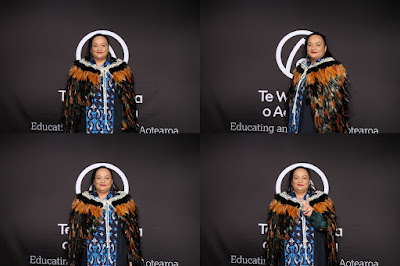 Photo from the TWoA Tāmaki Makaurau 2023 Graduations (Ceremony 5 @ 3pm), held at the Due Drop Events Centre, Manukau, Auckland, New Zealand on Thursday, 8 June, 2023. Photo: InstaBooth by KeyImagery Photography. Copyright: © Te Wānanga o Aotearoa.