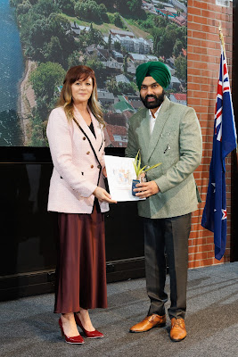 Photo from the HCC NZ Citizenship Ceremony 1 (Morning) held at The Atrium, Wintec/Te Pukenga, Hamilton, Waikato, New Zealand at 10:00am on Monday, 12 August, 2024. Photo: Mike Walen / KeyImagery Photography. Copyright: © Hamilton City Council.