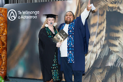 Photo from the TWoA Waiariki 2025 Graduations (Waiwhero) held at the Distinction Hotel, Rotorua, Bay of Plenty, New Zealand on Friday, 9 May, 2025. Photography by Mike Walen / KeyImagery Photography. Copyright: © 2025 Te Wānanga o Aotearoa.