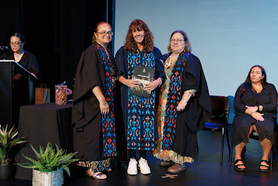 Photo from Ceremony 1 of the TWoA Tāmaki Makaurau 2025 Graduations (March 2025) held at the Mangere Arts Centre in Auckland, New Zealand on Wednesday, 12 March, 2025. Photo by Mike Walen / KeyImagery Photography. Copyright: © 2025 Te Wānanga o Aotearoa.