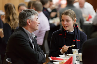 Photo from the Father/Daughter Breakfast held in the School Hall at Waikato Diocesan, Hamilton, New Zealand, on Friday 29th July 2016.  Photo: Mike Walen / KeyImagery Photography