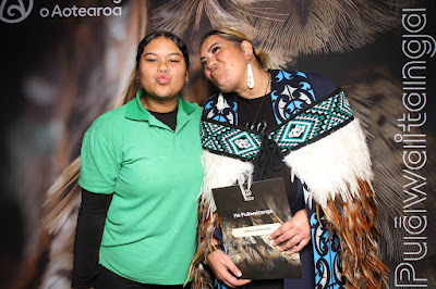 Photo from the TWoA Waiariki 2025 Graduation (Ōpōtiki) held at the De Luxe Theatre in Ōpōtiki, Bay of Plenty, New Zealand on Friday, 23 May, 2025. Photo: InstaBooth by KeyImagery Photography. Copyright: © 2025 Te Wānanga o Aotearoa.