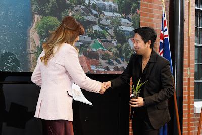 Photo from the HCC NZ Citizenship Ceremony 1 (Morning) held at The Atrium, Wintec/Te Pukenga, Hamilton, Waikato, New Zealand at 10:00am on Monday, 12 August, 2024. Photo: Mike Walen / KeyImagery Photography. Copyright: © Hamilton City Council.