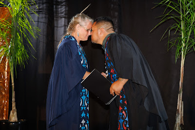 Ceremony photo from the TWoA Tainui 2023 Graduations (Ceremony 2 - Wednesday Afternoon), held at Hamilton Boys High School, Hamilton, Waikato, New Zealand on Wednesday, 19 April 2023. Photo: Mike Walen / KeyImagery Photography. Copyright: © Te Wananga o Aotearoa.