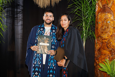 Ceremony photo from the TWoA Tainui 2023 Graduations (Ceremony 2 - Wednesday Afternoon), held at Hamilton Boys High School, Hamilton, Waikato, New Zealand on Wednesday, 19 April 2023. Photo: Mike Walen / KeyImagery Photography. Copyright: © Te Wananga o Aotearoa.