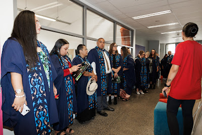 Photo from Ceremony 1 of the TWoA Tāmaki Makaurau 2025 Graduations (March 2025) held at the Mangere Arts Centre in Auckland, New Zealand on Wednesday, 12 March, 2025. Photo by Mike Walen / KeyImagery Photography. Copyright: © 2025 Te Wānanga o Aotearoa.