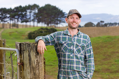 Photo from the MaizeGrain Catalogue photoshoot for Pioneer®. Featuring farmer, Isaac Higham, at the Higham Farm, Helensville. Taken: 7 May 2020. Photo: Mike Walen / KeyImagery Photography for Barker Photography. © Genetic Technologies Ltd