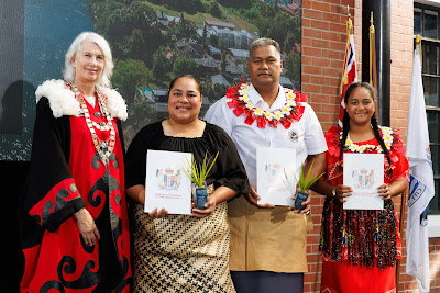 Photo from the HCC NZ Citizenship Ceremony (Morning) held in The Atrium, Wintec/Te Pukenga, Hamilton, Waikato, New Zealand at 10:00am on Monday, 12 February, 2024. Photo: Mike Walen / KeyImagery Photography. Copyright: © Hamilton City Council.