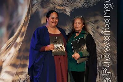 Photo from the TWoA Tainui 2025 Graduations (Ceremony 2 @ 2pm) held at Claudelands Event Centre in Hamilton, Waikato, New Zealand on Tuesday, 29 April, 2025. Photography by Mike Walen / KeyImagery Photography. Copyright: © 2025 Te Wānanga o Aotearoa.