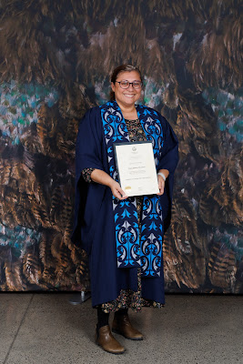 Photo from the TWoA Tāmaki Makaurau 2023 Graduations (Ceremony 5 @ 3pm), held at the Due Drop Events Centre, Manukau, Auckland, New Zealand on Thursday, 8 June, 2023. Photo: Mike Walen / KeyImagery Photography. Copyright: © Te Wānanga o Aotearoa.