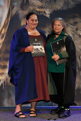 Photo from the TWoA Tainui 2025 Graduations (Ceremony 2 @ 2pm) held at Claudelands Event Centre in Hamilton, Waikato, New Zealand on Tuesday, 29 April, 2025. Photography by Mike Walen / KeyImagery Photography. Copyright: © 2025 Te Wānanga o Aotearoa.