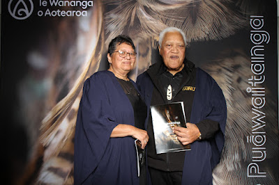 Booth photo from the TWoA Tainui 2025 Graduations (Ceremony 1 @ 10am) held at Claudelands Event Centre in Hamilton, Waikato, New Zealand on Tuesday, 29 April, 2025. Photography by InstaBooth / KeyImagery Photography. Copyright: © 2025 Te Wānanga o Aotearoa.