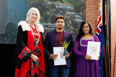 Photo from the HCC NZ Citizenship Ceremony (Morning) held in The Atrium, Wintec/Te Pukenga, Hamilton, Waikato, New Zealand at 10:00am on Monday, 12 February, 2024. Photo: Mike Walen / KeyImagery Photography. Copyright: © Hamilton City Council.