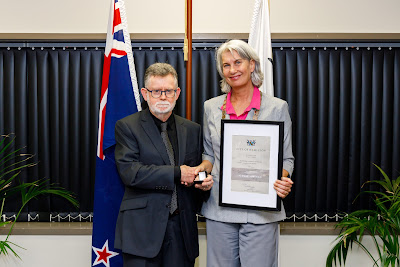 Photo from the 2021 Civic Awards held at Waikato Stadium, Hamilton, New Zealand. Taken: Thursday 8 April 2021.  Photo: Mike Walen / KeyImagery Photography. Copyright: © Hamilton City Council.