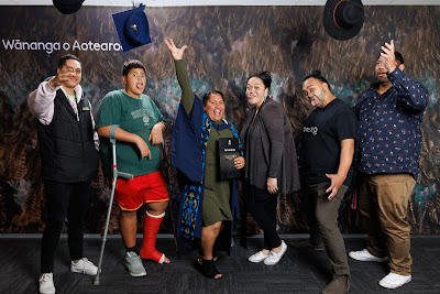 Photo from the TWoA Tainui 2022 Graduations (Mangakotukutuku), held at the Mangakotukutuku Campus, Hamilton, Waikato, New Zealand. Taken: Friday 9 September, 2022. Photo: Mike Walen / KeyImagery Photography. Copyright: © Te Wananga o Aotearoa.