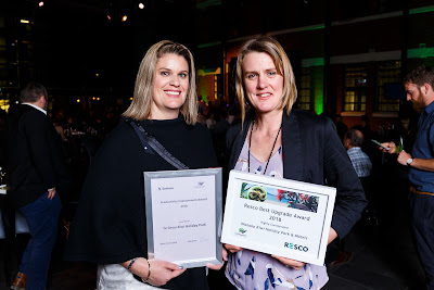 Photo from the Holiday Parks Association of New Zealand 2018 Awards Dinner held at Wintec Atrium, Hamilton, New Zealand. Taken: Wednesday, 25 July 2018. Photography: Mike Walen / KeyImagery Photography. Copyright: © Holiday Parks Association of New Zealand.