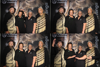 Booth photo from the TWoA Tainui 2025 Graduations (Ceremony 3 @ 10am) held at Claudelands Event Centre in Hamilton, Waikato, New Zealand on Wednesday, 30 April, 2025. Photography by InstaBooth / KeyImagery Photography. Copyright: © 2025 Te Wānanga o Aotearoa.