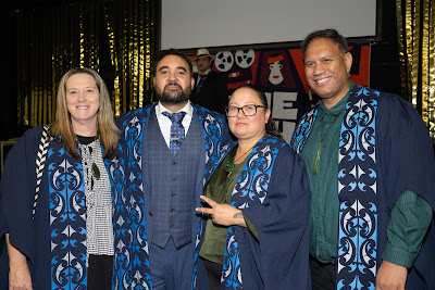 Photo from the TWoA Waiariki 2025 Graduation (Tauranga Moana), held at the Bethlehem Baptist Church in Tauranga, Bay of Plenty, New Zealand on Friday, 2 May, 2025. Photo by Alick Saunders for KeyImagery Photography. Copyright: © 2025 Te Wānanga o Aotearoa.