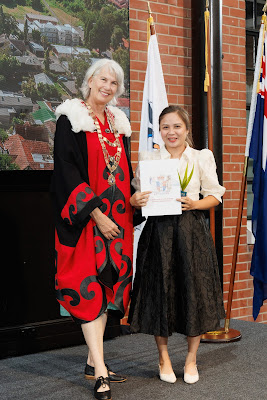 Photo from the HCC NZ Citizenship Ceremony 1 (Morning) held at The Atrium, Wintec/Te Pukenga, Hamilton, Waikato, New Zealand at 10:00am on Monday, 11 March, 2024. Photo: Mike Walen / KeyImagery Photography. Copyright: © Hamilton City Council.