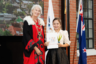 Photo from the HCC NZ Citizenship Ceremony 1 (Morning) held at The Atrium, Wintec/Te Pukenga, Hamilton, Waikato, New Zealand at 10:00am on Monday, 11 March, 2024. Photo: Mike Walen / KeyImagery Photography. Copyright: © Hamilton City Council.