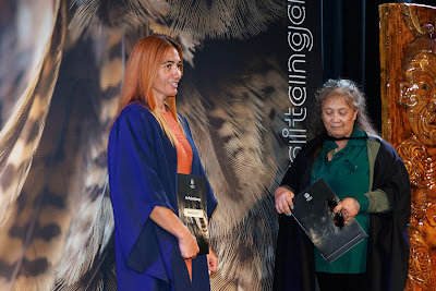 Photo from the TWoA Tainui 2025 Graduations (Ceremony 2 @ 2pm) held at Claudelands Event Centre in Hamilton, Waikato, New Zealand on Tuesday, 29 April, 2025. Photography by Mike Walen / KeyImagery Photography. Copyright: © 2025 Te Wānanga o Aotearoa.
