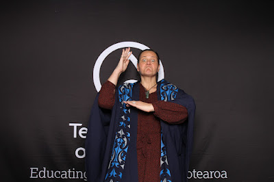 Photo from the TWoA Tāmaki Makaurau 2023 Graduations (Ceremony 4 @ 10am), held at the Due Drop Events Centre, Manukau, Auckland, New Zealand on Thursday, 8 June, 2023. Photo: InstaBooth by KeyImagery Photography. Copyright: © Te Wānanga o Aotearoa.